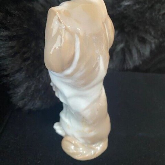 Vintage Royal Copenhagen of Denmark Pekingese Dog Standing in Tan - Picture 4 of 8